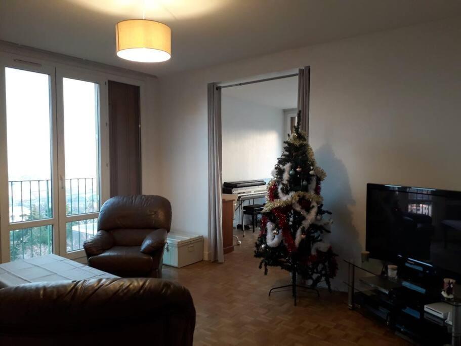 T4/5 Avec Vue Sur Les Alpes A 5 Minutes De Lyon Apartment La Mulatiere Екстериор снимка