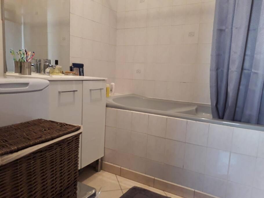 T4/5 Avec Vue Sur Les Alpes A 5 Minutes De Lyon Apartment La Mulatiere Екстериор снимка