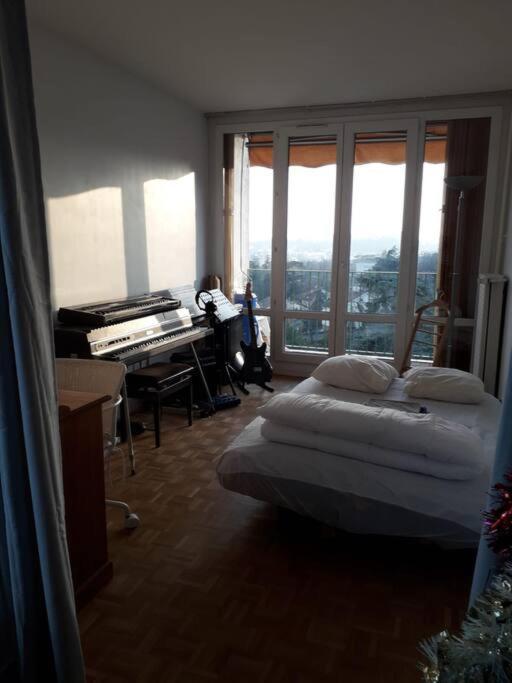 T4/5 Avec Vue Sur Les Alpes A 5 Minutes De Lyon Apartment La Mulatiere Екстериор снимка